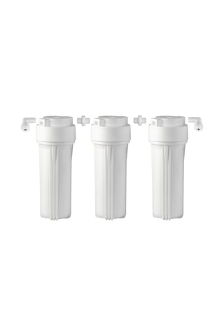 Overwater 10 İnç 3 Lü Housing Seti - Filtre Kabı - Filtre Yuvası