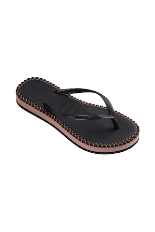 Havaianas Slım Flatform Loop Platform Kadın Parmak Arası Terlik 4149928 0090 Siyah