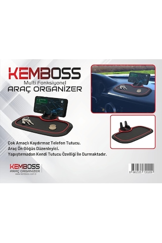 Kemboss Multi Fonksiyonel Araç Içi Organizer