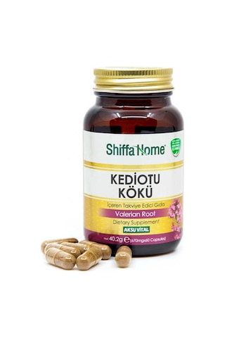 Shiffa Home (Aksuvital) Kediotu Kökü 670 MG 60 Kapsül