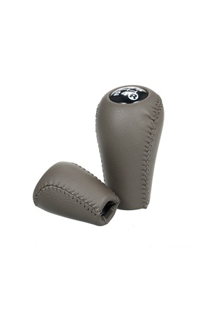 Ranyeek Toyota 4 Runner Hilux Land Cruiser Prado İçin Deri Vites Kolu Kolu, 5 Vitesli Konforlu Tutuş, Kolay Kurulum, Dayanıklı Gri Vites Kolu Gri