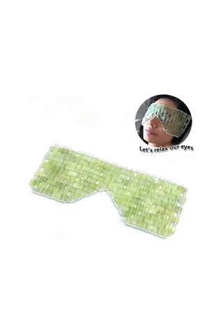 Küçük Göz Perdesi Doğal Soğutma Yeşim Göz Maskesi Wtjcl3 Çok Renkli