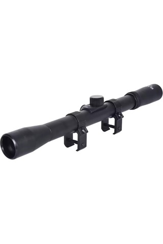 4x20 Nikula Tek Göz Hedef Dürbün 11mm Ayak Siyah