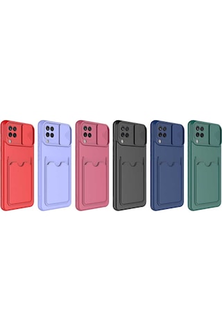 Galaxy M32 Kilif Kartix Kartlik Bölmeli 558172208