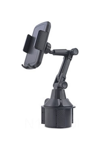 Padalink 360 Dönebilen Araç Bardaklığı Telefon Tutucu - Abs Malzeme, Yumuşak Koruma, Tüm Telefonlar İçin