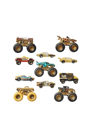 Jdw07 Hot Wheels Monster Trucks Bigfoot Trophy Şampiyonları Araba Ve Kamyon Çokl