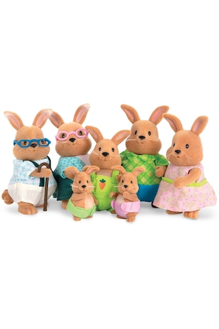 Li'l Woodzeez Geniş Tavşan Ailesi