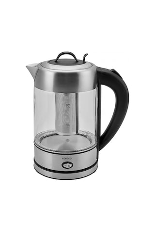 Karaca 2202 SUS304 Led Işıklı 1.8 L Cam Bitki Çayı Makinesi & Kettle