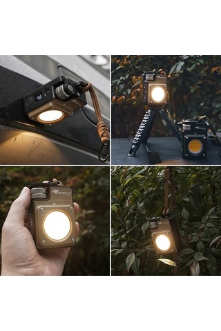 Ebitda Yinnuo Mını3-pro Kamp Lambası Açık Kahverengi, Dayanıklı Kamp Işığı Açık Kahverengi