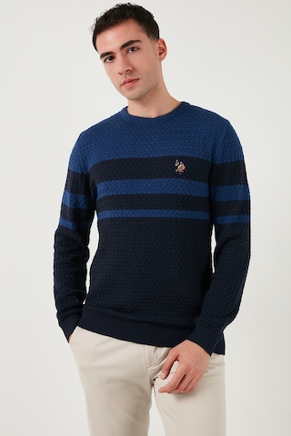 U.S. Polo Assn. U.s. Polo Assn Erkek Kazak G081sz0tk2235801 Lacivert Lacivert