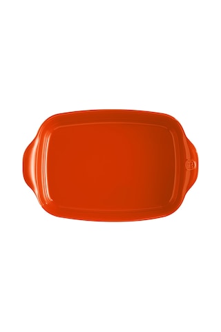 Emile Henry Tart Börek Fırın Kabı Dikdörtgen 36,5 X 23,5 Cm Turuncu/toscane Turuncu