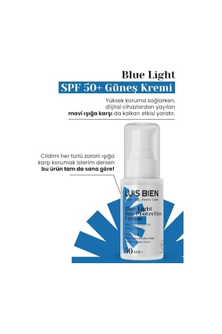 Luis Bien Mavi Işık Korumalı Güneş Kremi Spf 50+ 50ml