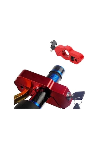 Sh Powermaster Pm-29081 Motosiklet Scooter Elcik Gidon Fren Kilidi Pratik Hırsızlık Emniyet Kilidi Najmaddin