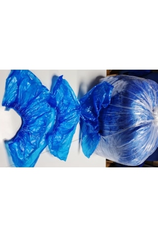 Çift Lastikli Galoş 30 Mikron 41 CM