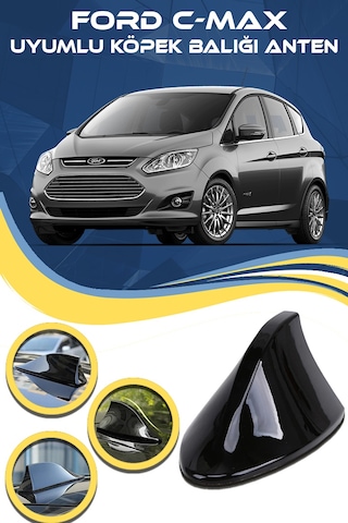 Ford C-max Uyumlu Oto Balık Sırtı Anten Elektrikli Köpekbalığı Balina Tavan Anten