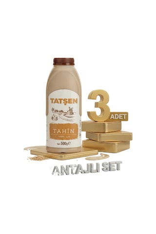 Tatşen Tahin 3x500 Gr Bidon