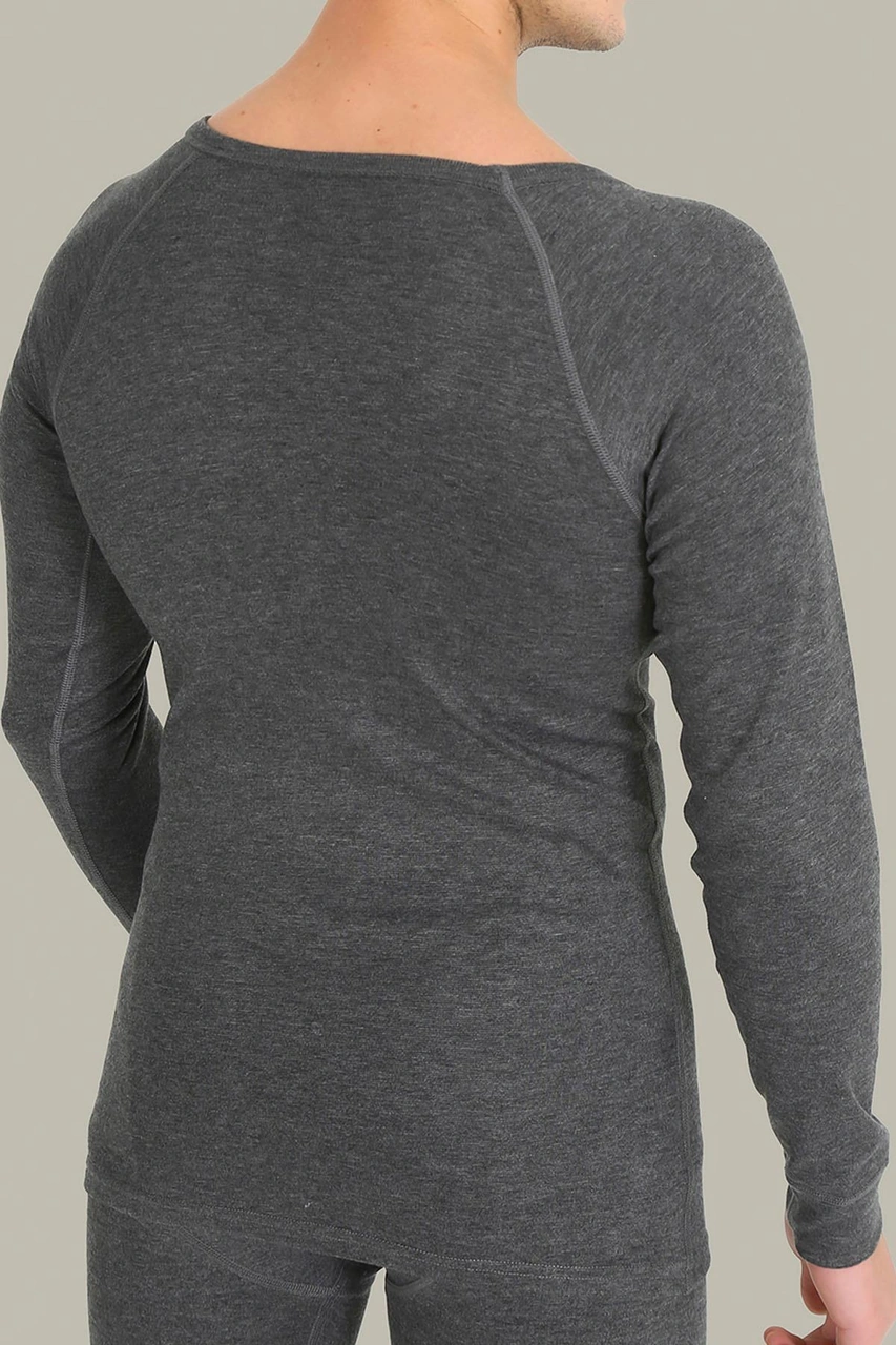 Erdem Antrasit Termal İçlik Uzun Kol Fanila 1482 Antrasit