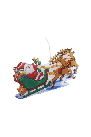 Shineyee Ayrıntılı Geyik Figürlü Noel Dekorasyon Işığı - 10 Led Isınma Işığı, Süction Cup Ve Kanca İle Cam/ayna/çini Üzerine Monte Edilebilir, Aaa Pil Gerekli Pil Yok Diğer