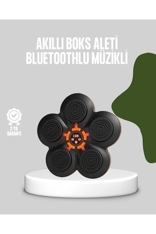 Akıllı Müzikli Boks Makinesi Bluetooth Bağlantılı Işıklı Hedefli Fitness Aleti Çok Renkli