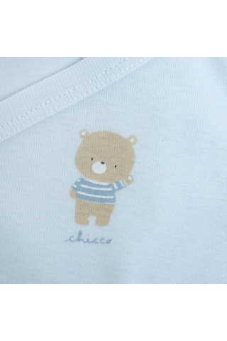 Chicco Body 2'lı - K. Kol- Zıbın 09016864000000 000021 Lıght Lıght Blue Açık Mavi