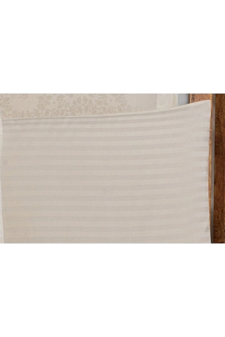Jardin Bambu Jakar Kumaş Krem Ikili Oksford 60x80 Cm Yastık Kılıfı -1348 Çok Renkli