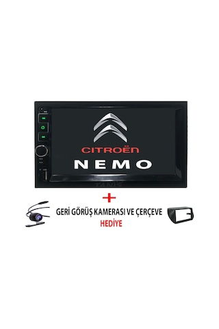 Citroen Nemo Double Teyp Multimedya Bt-Usb Dokunmatik Ekranlı
