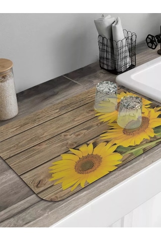 Joyarty Dikdörtgen Ayıklama Matı "ayçiçeği Çiçekleri" I'm Learning Too, And Need Your Help. Could You Please Clarify İ Gri