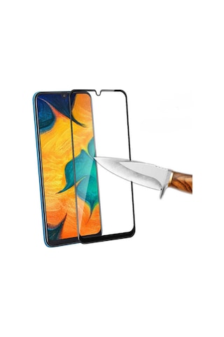 Samsung Uyumlu Galaxy M30s Zore Kenarları Kırılmaya Dayanıklı Cam Ekran Koruyucu