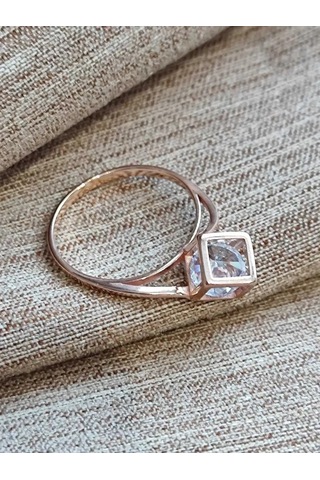 Sılver Whale Taşlı Yüzük 159886583 Gri