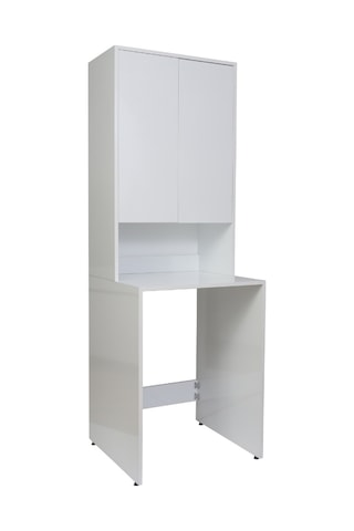 Çamaşır Makinesi Dolabı Beyaz 193X67X62 Cm Beyaz