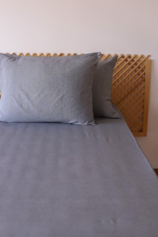 Moosh Çift Kişilik Lastikli Çarşaf Takımı Gri