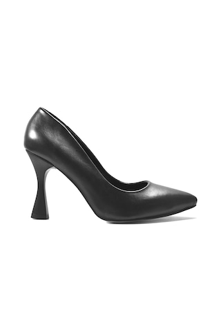 Beety 119.1301 Siyah Yüksek Topuklu Kadın Stiletto Ayakkabı Siyah