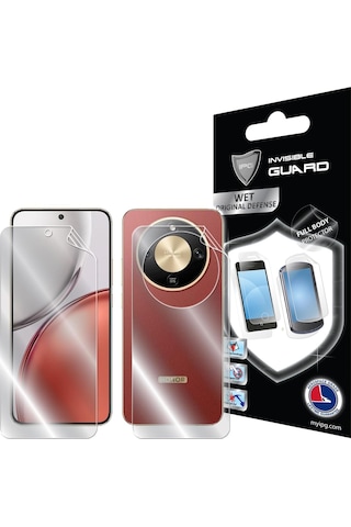 Honor Magic 8 Lite İçin Hydrogel Tam Kaplama Ekran+arka Koruma