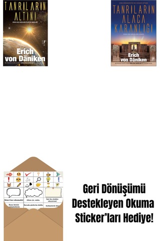 Tanrıların Altını + Tanrıların Alacakaranlığı + Okuma Sticker'ları