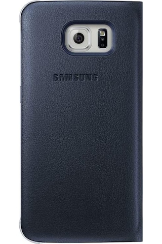 Samsung Uyumlu Galaxy S6 Flip Wallet (Deri Görünümlü) Kapakli Kilif Ef-W 361292457