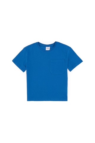 U.S. Polo Assn. Erkek Çocuk Kobalt Bisiklet Yaka Tişört 50295428-VR077