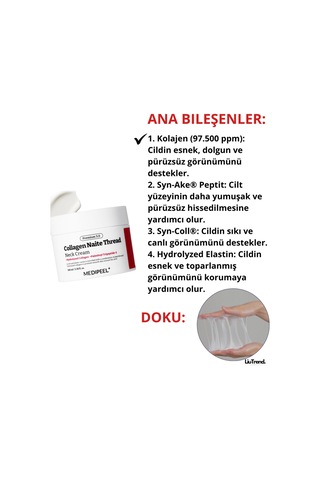 Medipeel Medi-peel Naite Thread Neck Cream 100 Ml Peptit Ve Kollajen Içeren Boyun Lifting Kremi 3.0