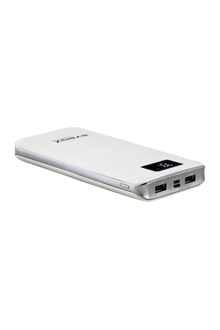 Syrox Pb107 Powerbank Taşınabilir Batarya Ekranlı 20000 Mah Beyaz