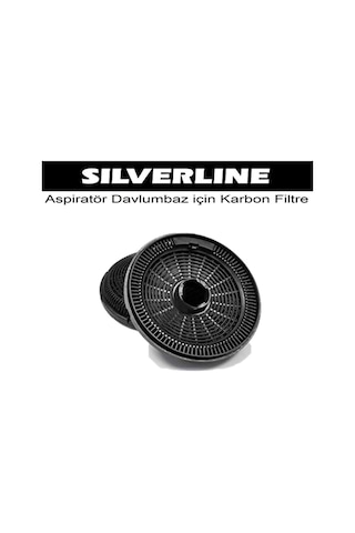 Silverline Esty Davlumbaz Yeni Nesil Karbon Filtre 16 CM 3 Tırnak Uyumlu