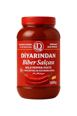 Diyarından Acı Biber Salçası 1650 G