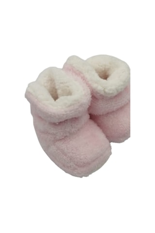 Kışlık Erkek Bebek Peluş Panduf Patik