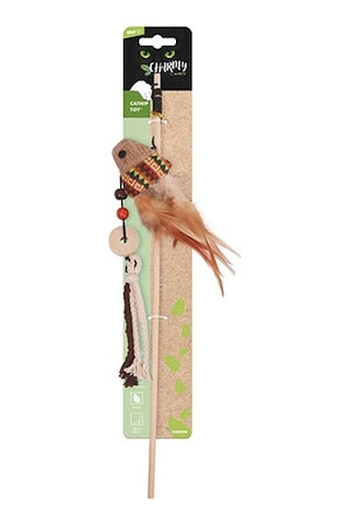 M-pets Charmy Catnip Ve Sardine Olta Kedi Oyuncağı Kahverengi 17x6x3 Cm 244-50049.01