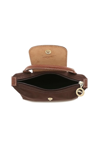 Longchamp Kadın El Çantası Xs 34175 089 P81 Koyu Kahverengi