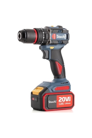Stechend SX22 Akülü Darbeli Matkap + 2 Adet 4.0 Ah Akü