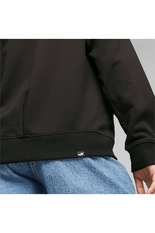 Puma Her Terry Fermuarlı Kadın Kapüşonlu Sweatshirt 676003 01 Siyah