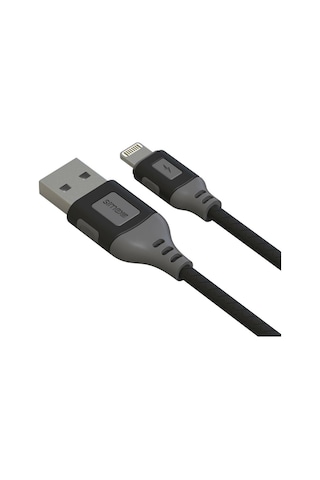 Simex SPK-09 Flexi Lightning Data Kablosu 1 M Siyah
