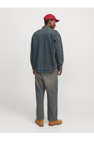 Jack & Jones Erkek Kot Gömlek Lacivert