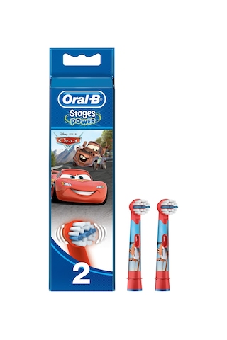 Oral-B Stages Power Cars Diş Fırçası Yedek Başlığı 2'li