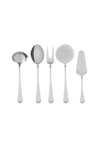 Hisar Topkapı 5 Parça Çelik Servis Seti