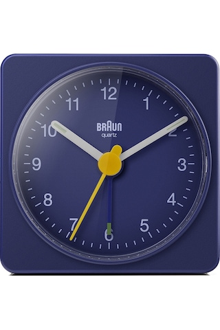 Braun Bc02bl Mavi Klasik Seyahat Analaog Alarmlı Masa Saati Brn.bc02bl